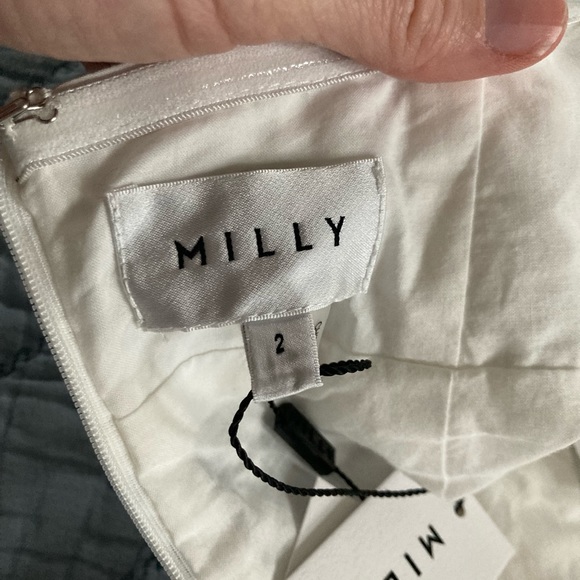 NWT Milly Hayden Floralis Tiered Lace Halter Maxi Dress Size 2 - Picture 5 of 15